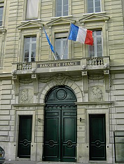 façade de la Banque de France